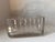 Art Deco French Glass Lidded Box with Chrome Lid, 1920 For Sale - Image 9 of 12