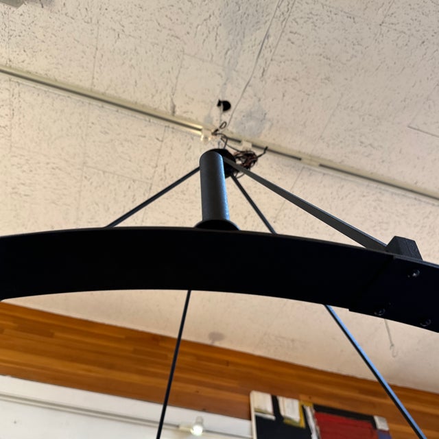 Shades of Light Minimalist 12 Light Iron Ring Chandelier Chairish