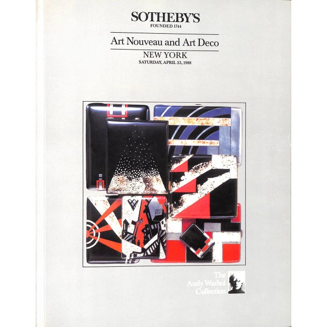 1980s The Andy Warhol Collection 1988 Sotheby's New York For Sale - Image 5 of 6