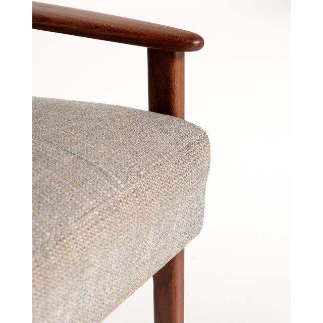 1960s Scandinavian Teak Reading Chair, 1960s For Sale - Image 5 of 10