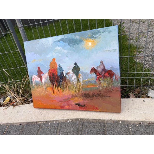I painted Where Our Paths Converge to show the beauty of traveling together and sharing a common journey. The painting...