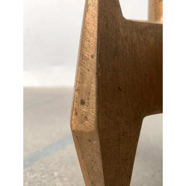 Mid-Century Brutalist Heavy Spike Sculpture, 1960s For Sale - Image 10 of 18