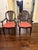 Attributed to Jonathan Charles Set 6 Hepplewhite Wheatsheaf Side Chair (Black) For Sale - Image 12 of 13