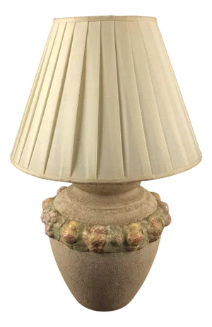 Ceramic Table Lamp with Fruits in Relief from Bitossi, 1960s