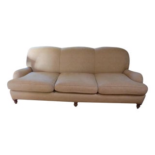 Sofa With Standard Arms - Classic English Design Attributed to George Smith For Sale