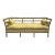 Traditional 1920s Regency Style Carved and Hand Painted Daybed Settee Sofa For Sale - Image 3 of 12