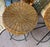 Mid 20th Century Mid Century Danny Ho Fung Style Wrought Iron Rattan Barstools, Counter Stools For Sale - Image 5 of 9