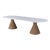 Rishi Natural Rope Oval Table For Sale
