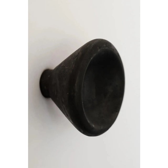 Metal Carl Auböck Model #8040-1 Patinated Brass Knob For Sale - Image 7 of 12