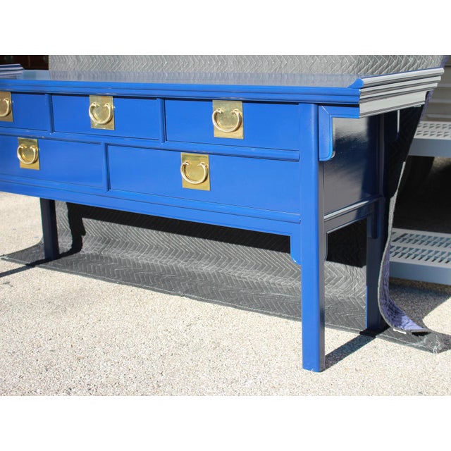 Chinoiserie Pagoda Console Table by Century Furniture ...