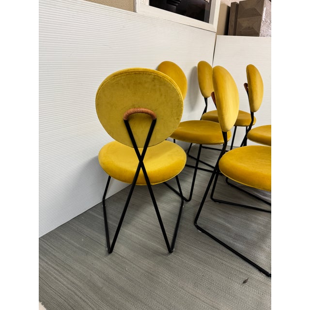 Jonathan Adler Caprice Dining Chairs, Set of Six For Sale - Image 10 of 12