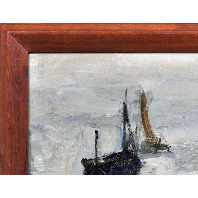 1960s Raymond Picque, Landscape, 1964, Oil on Canvas For Sale - Image 5 of 18