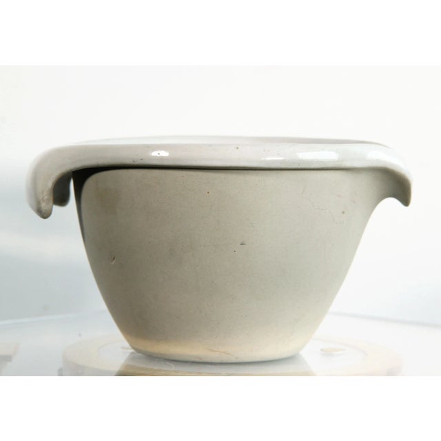 1970's Bennington Potters of Vermont Stoneware Batter Bowl Chairish