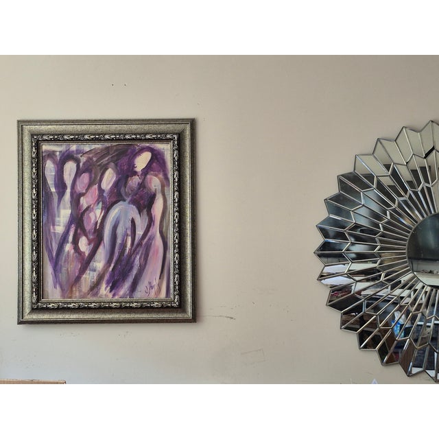 2004 " Ghosts Among Us" Original Signed Modern Painting For Sale - Image 15 of 16