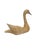 Italian Mid-Century Modern Hand-Carved Wooden Swan With Brass Beak, C. 1960s–70s For Sale - Image 14 of 16