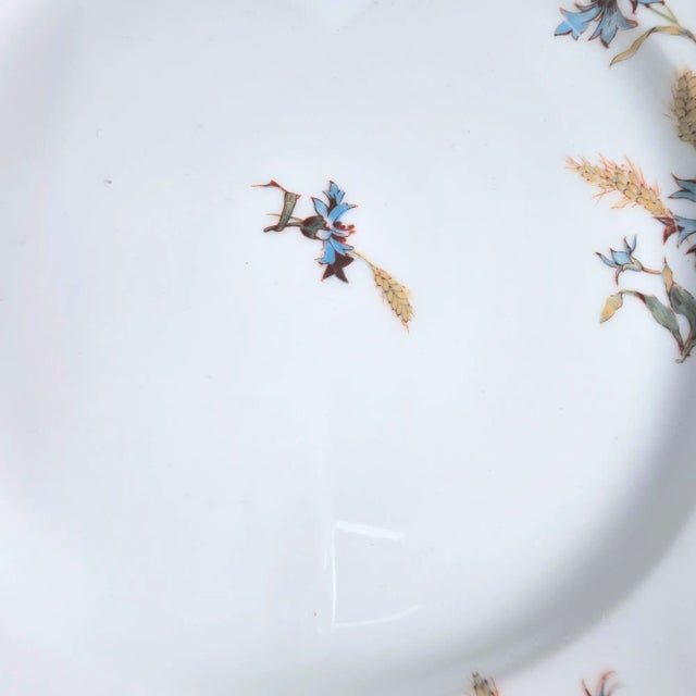 White Haviland & Co. Schleiger 73-1 Salad Plates Set of 4 For Sale - Image 8 of 10