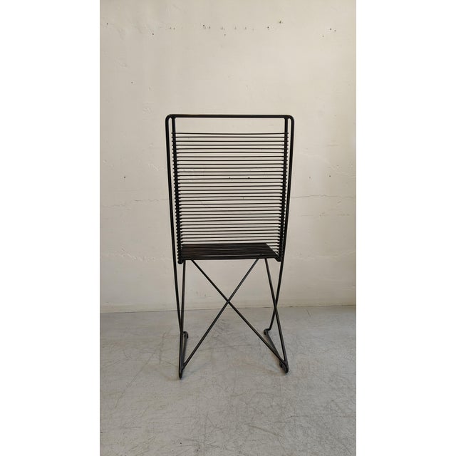 Vintage Cantilever Chair in Black by Till Behrens for Schlubach, 1980s For Sale - Image 11 of 13