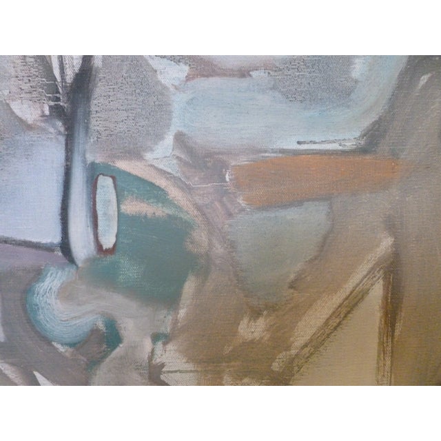 "Nature" Large Square Abstract Oil Painting by Scott Spencer For Sale In Los Angeles - Image 6 of 7
