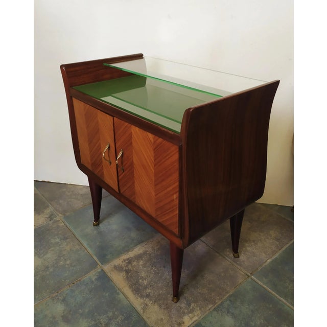 Nightstands Attributed to Paolo Buffa, 1950s, Set of 2 For Sale - Image 10 of 11