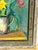 European Modernist Spring Still Life with Daffodils and Tulips, Signed "PS '41" For Sale - Image 14 of 15