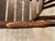 Burnt Umber Vintage Wood Twig Dining Arm Chairs- Set of 6 For Sale - Image 8 of 8
