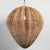 Contemporary Honey Rattan Starfruit Pendant Light Large For Sale - Image 3 of 8