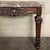 Wood 19th Century French Walnut Louis XIV Marble Top Console For Sale - Image 7 of 12