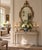 A beautiful pair of antique French girandole lamps, crafted in dore bronze and adorned with cascading crystal prisms,...