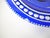 Mid-Century Modern Val Saint Lambert Cobalt Blue Diamond-Cut Crystal Centerpiece For Sale - Image 9 of 12