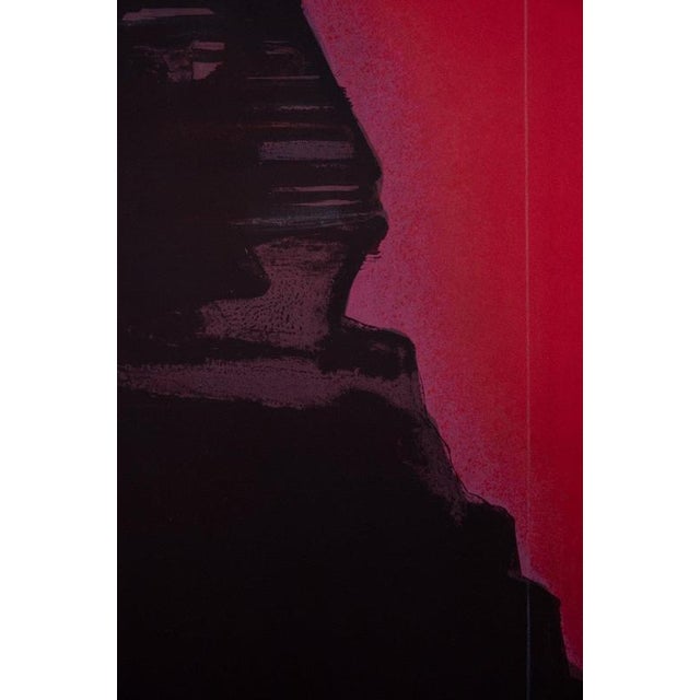Claude Hastaire, Egypt, The Pink Sphinx, Lithograph For Sale - Image 4 of 8
