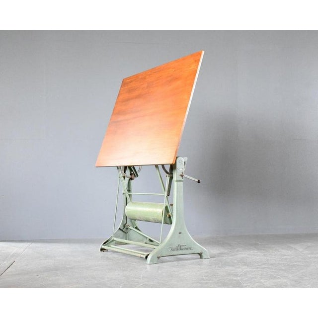 Architects Drawing Board by Kuhlmann 1950s For Sale - Image 4 of 4