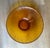 Mid 20th Century Vintage Mid-Century Modern Amber Glass Bowls- Set of Two For Sale - Image 5 of 5