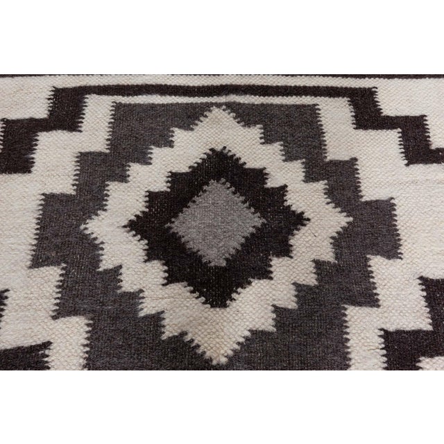 Modern European Folk Stamverband VI Goat Hair Rug by Doris Leslie Blau For Sale - Image 3 of 9