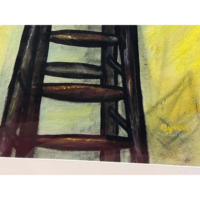 Mid 20th Century Still-Life, Gouache by Byron Randall For Sale - Image 5 of 6