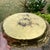 Floral Rim Etched Brass Tray For Sale - Image 4 of 4