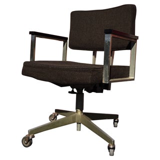 Mid-Century Desk Chair by Good Form Aluminum For Sale
