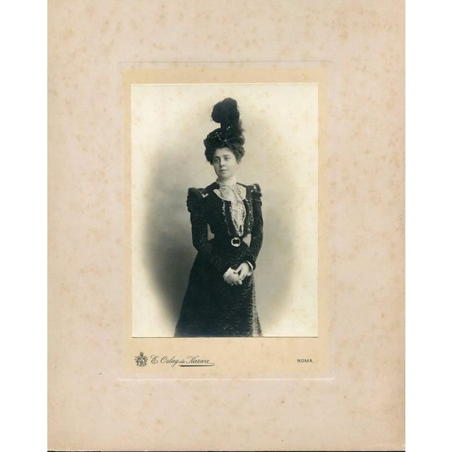 Collection of two vintage photos by Studio Orlay de Karwa - Photo 1900 ca. 1900 ca. For Sale