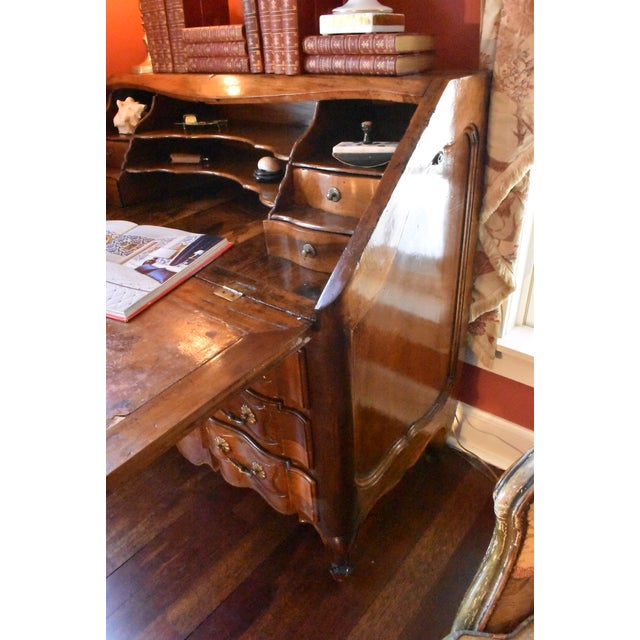 18th Century Robust Fruitwood Secretary of the Louis XV Period For Sale - Image 4 of 9