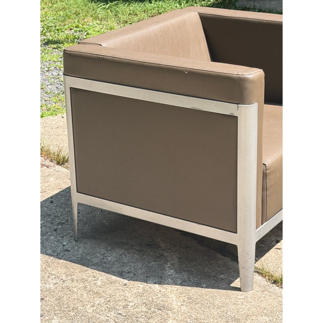 Metal Scape Lounge 5520 Pair by Source International For Sale - Image 7 of 12