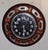 1970s Vintage Round Wall Clock with Glazed Ceramic Case from Dugena, 1970s For Sale - Image 5 of 5