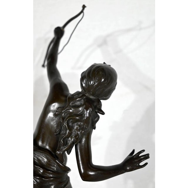 Jean Garnier, Diana the Huntress, Late 19th Century, Bronze For Sale - Image 15 of 18