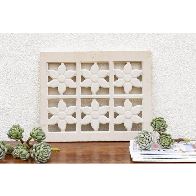 Stone Carved Stone Lotus Flower Tray For Sale - Image 7 of 7