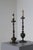 Vintage Art Deco Italian Bronze Candlesticks Table Lamps, 1930, Set of 2 For Sale - Image 13 of 13