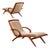 Rare Brazilian Modern Chaise Lounge in Caviúna and Mohair, John Graz, 1950s For Sale