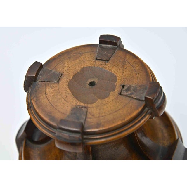 Handcrafetd florentine wooden bases of 19th century Italy. Measures: 12x15 cm. Good conditions.