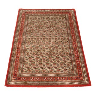 Middle Eastern Kum Rug in Wool For Sale