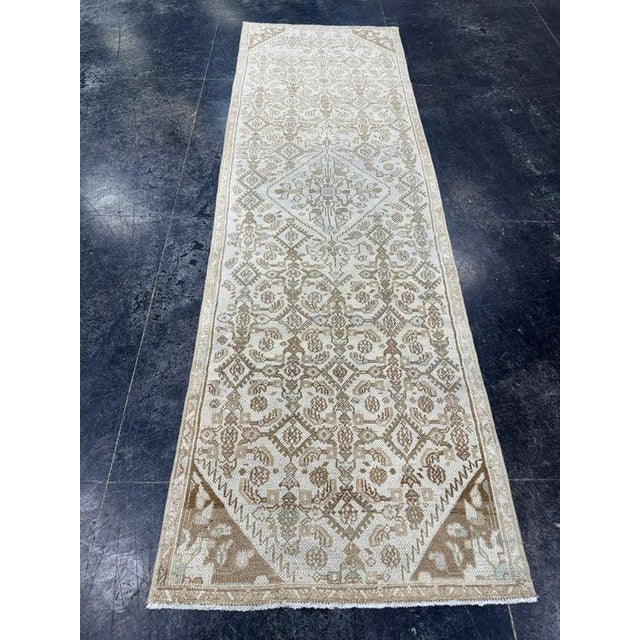 Textile Turkish Vintage Rug 2'9" x 8'9" For Sale - Image 7 of 7
