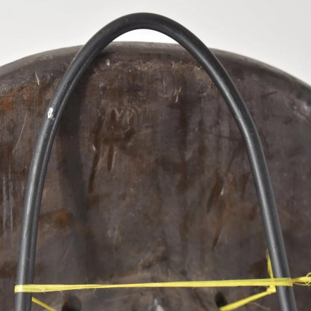 Dark Gray Early 20th Century Bamana Mask Mali For Sale - Image 8 of 9