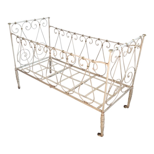 Antique Iron Crib Chairish