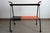 1950s Vintage Orange Perforated Metal Serving Cart, 1950s For Sale - Image 5 of 13